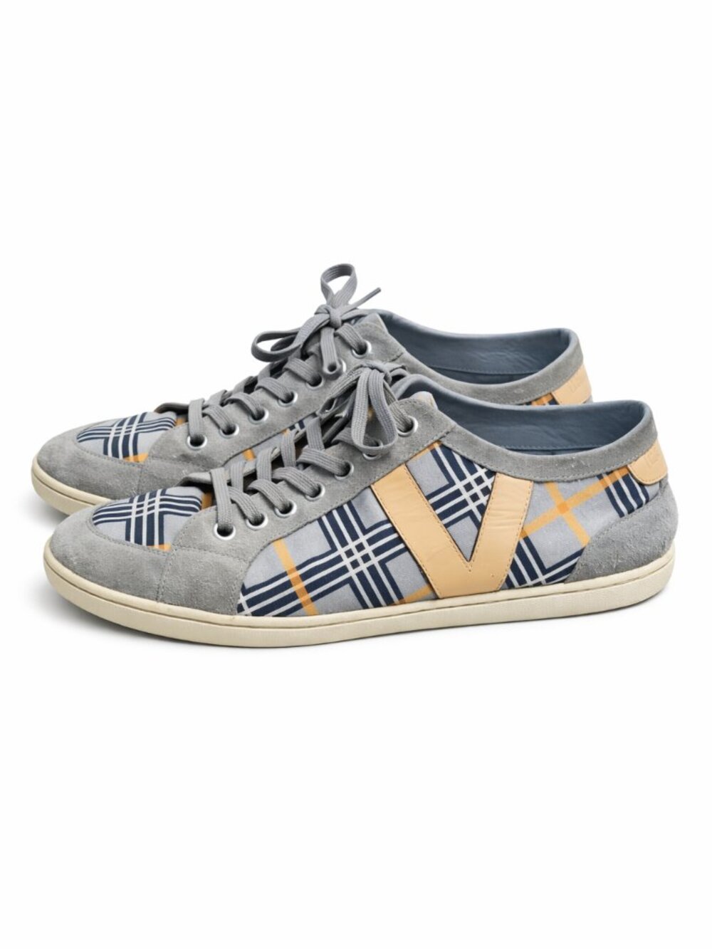 Louis Vuitton Canvas Low Top Sneakers Men's Size 8.5
